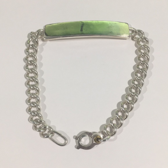 Other - Sterling Silver Cuban ID Bracelet FREE ENGRAVING!!